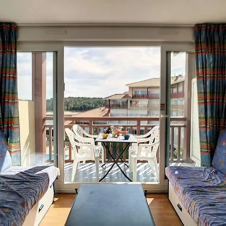 Apartmán V-marin 05-vieux Boucau 4 Personnes Avec Vue Sur Marin Dans Avec Piscine