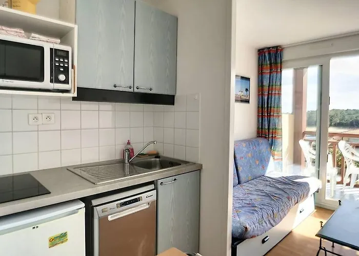 Apartament V-marin 05-vieux Boucau 4 Personnes Avec Vue Sur Marin Dans Avec Piscine Vieux-Boucau-les-Bains
