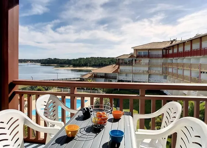 Apartament V-marin 05-vieux Boucau 4 Personnes Avec Vue Sur Marin Dans Avec Piscine *