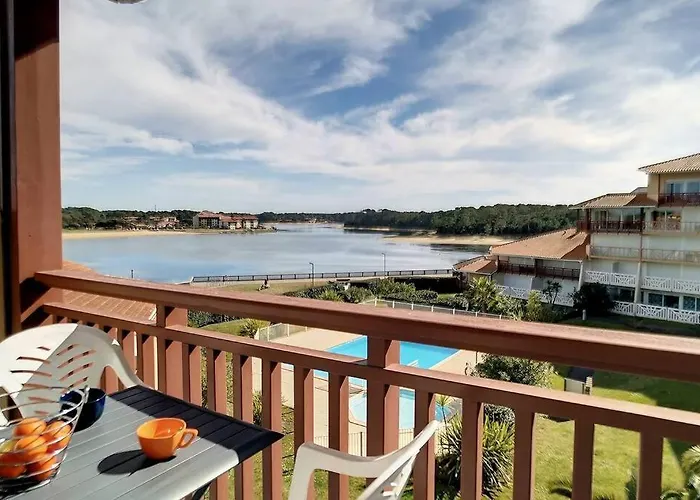 V-marin 05-vieux Boucau 4 Personnes Avec Vue Sur Marin Dans Avec Piscine Apartament *
